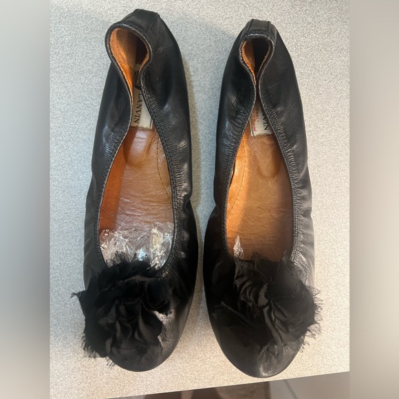 Lanvin ballerina flat. size 39 (fit sz 8.5) resoled - original dustbag - Picture 2 of 7